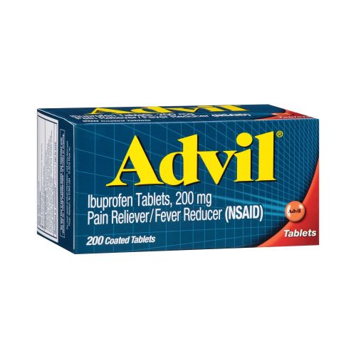 Advil Pain and Headache Reliever Ibuprofen Tablets; 200 mg; 200 Count Advil Pain and Headache Reliever Ibuprofen Tablets; 200 mg; 200 Count