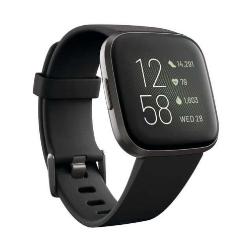 Fitbit Versa 2 Health & Fitness Smartwatch - Black/Carbon Aluminum Fitbit Versa 2 Health & Fitness Smartwatch - Black/Carbon Aluminum